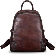 Vintage Genuine Leather Women’s Backpack Daypack