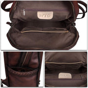 Vintage Genuine Leather Women’s Backpack Daypack