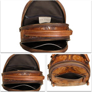Women’s Genuine Leather Vintage Backpack Purse