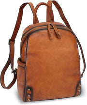 Women’s Genuine Leather Backpack Purse Vintage Rucksack
