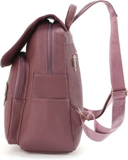 Women’s PU Leather Mini Backpack Purse With Multiple Pockets